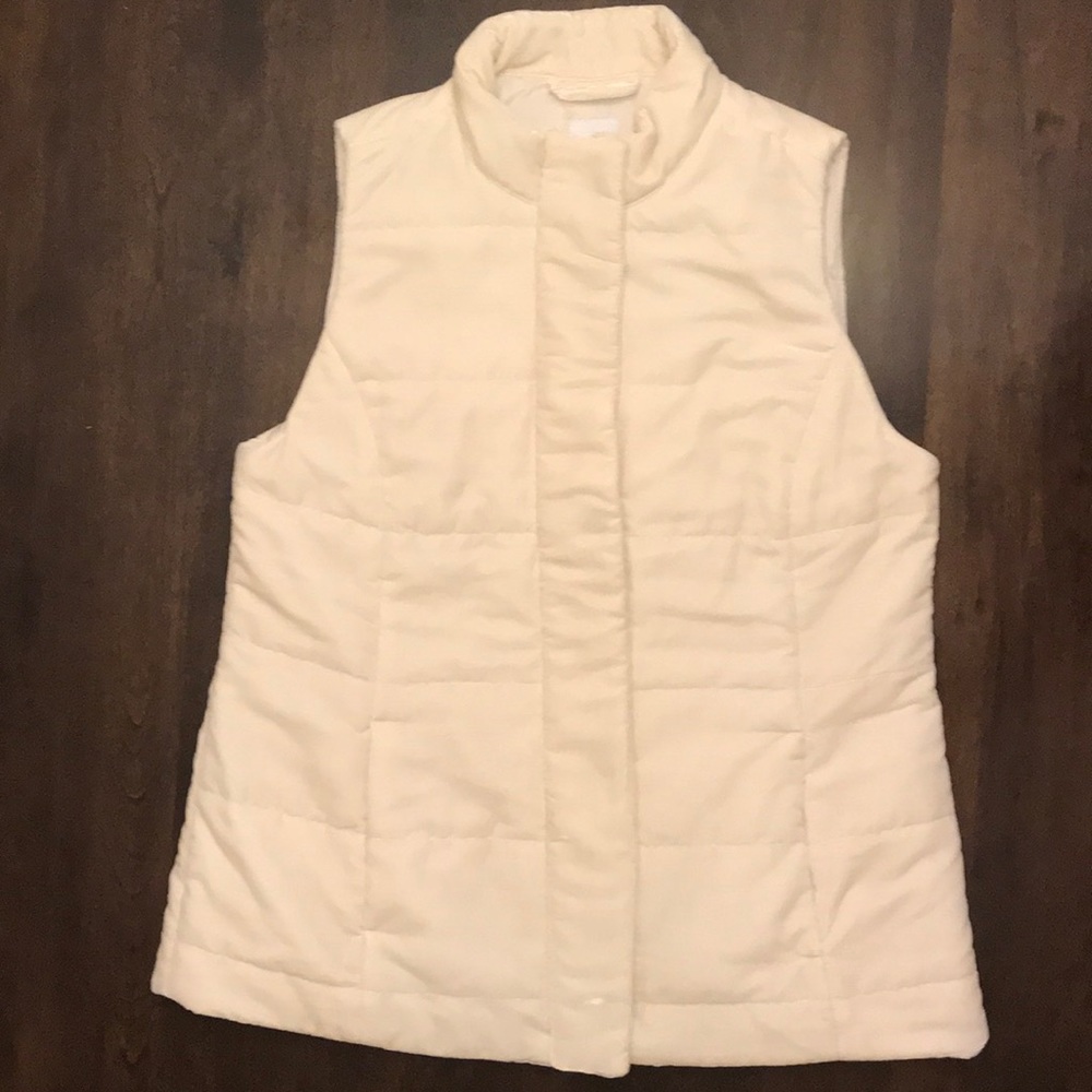 J. Jill Velvet Quilted Vest Size XS - New with Tags